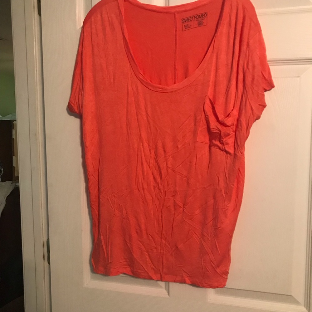 Orange shirt